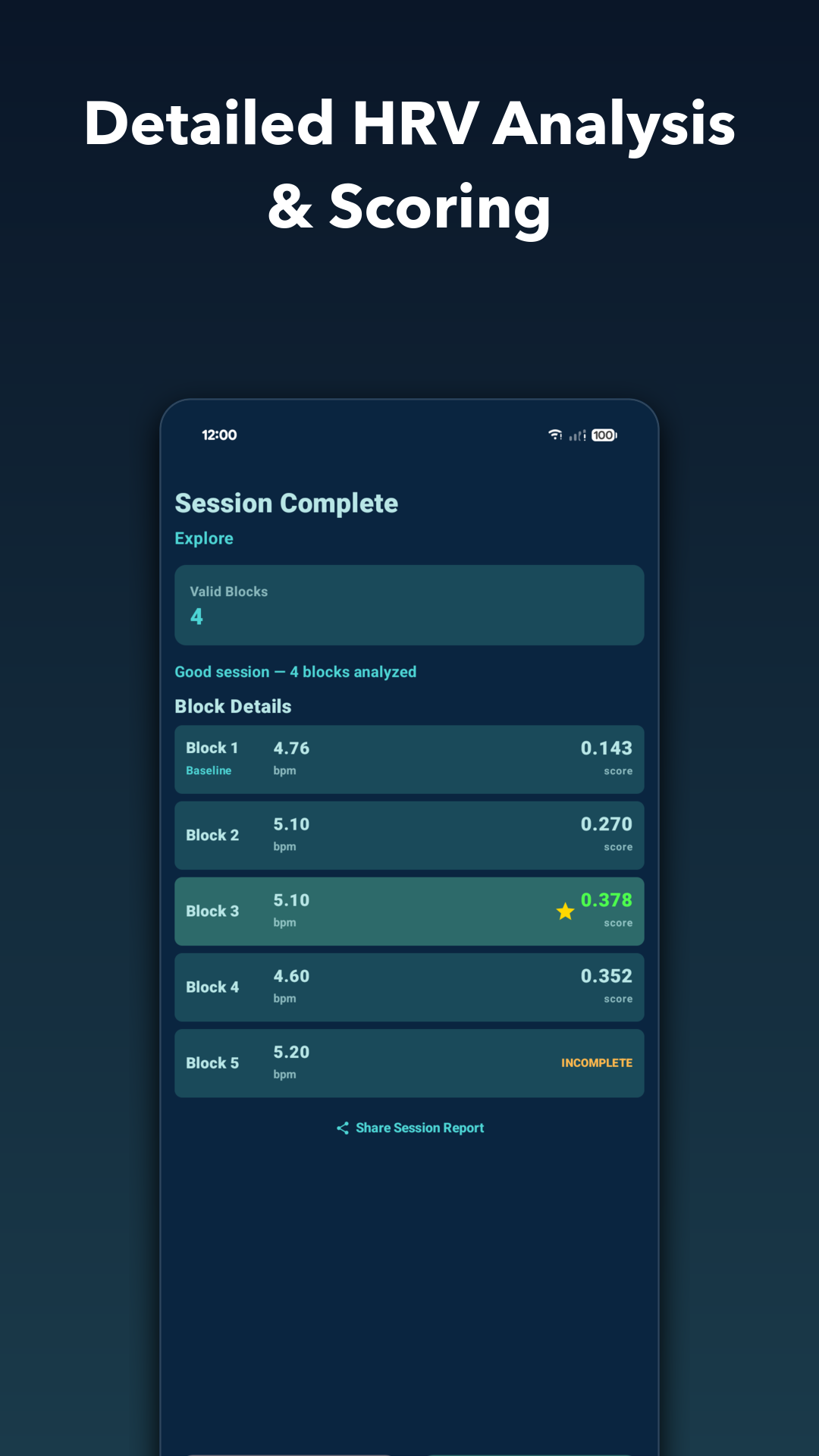 Session Summary
